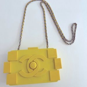 “Chanel” acrylic bag